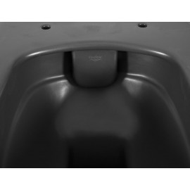 CeraStyle Ibiza - Унітаз підвісний безободковий антрацит 018900, сидіння Slim Soft-Close
