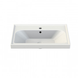 Раковина CeraStyle Frame 65 см Прямокутна меблева біла