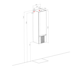 Пенал Манхеттен Антрацит матовий