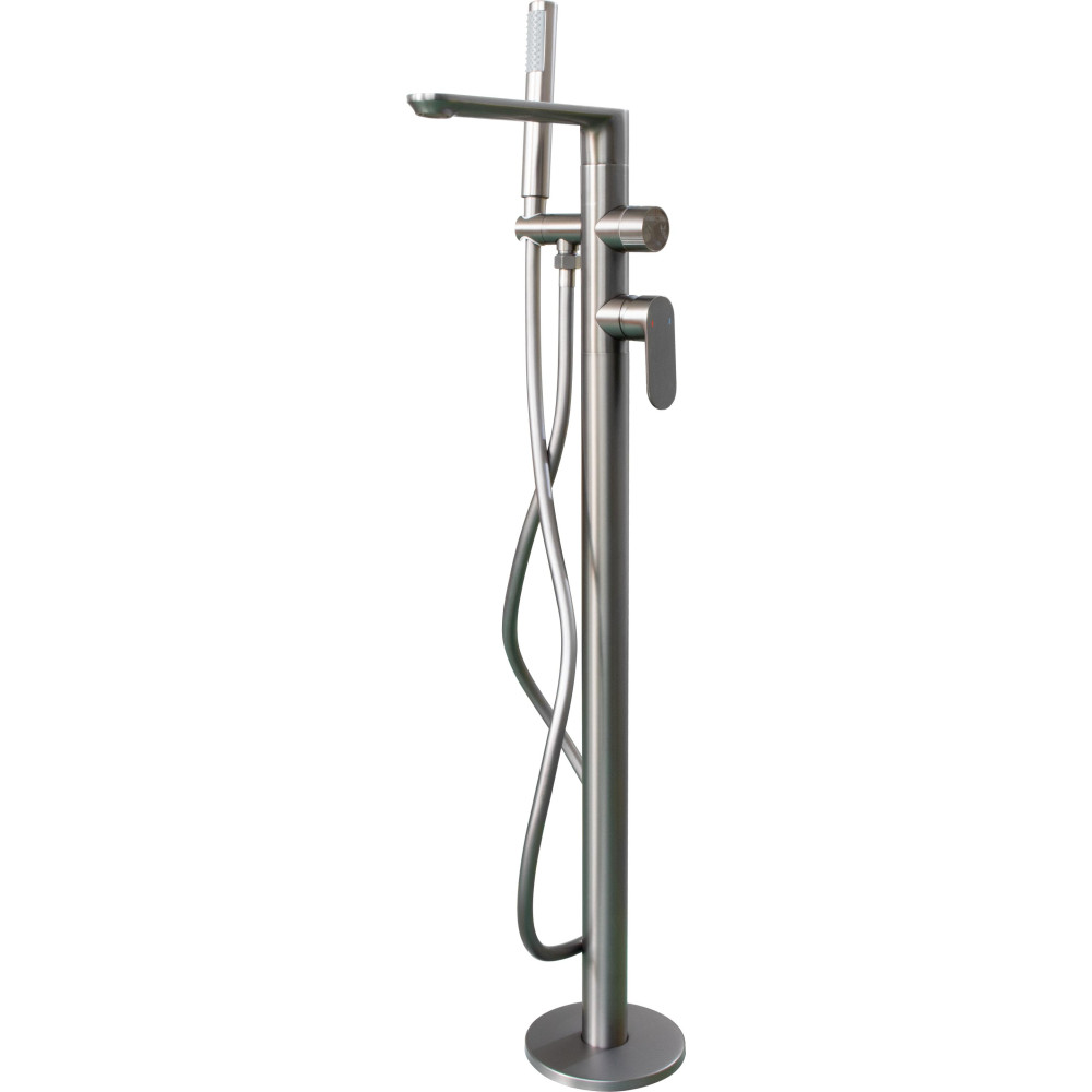 Змішувач для ванни підлоговий Turino 04 GUN METAL