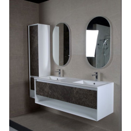 Дзеркало Solar 60x100 см UNI sensor з підсвіткою овальне