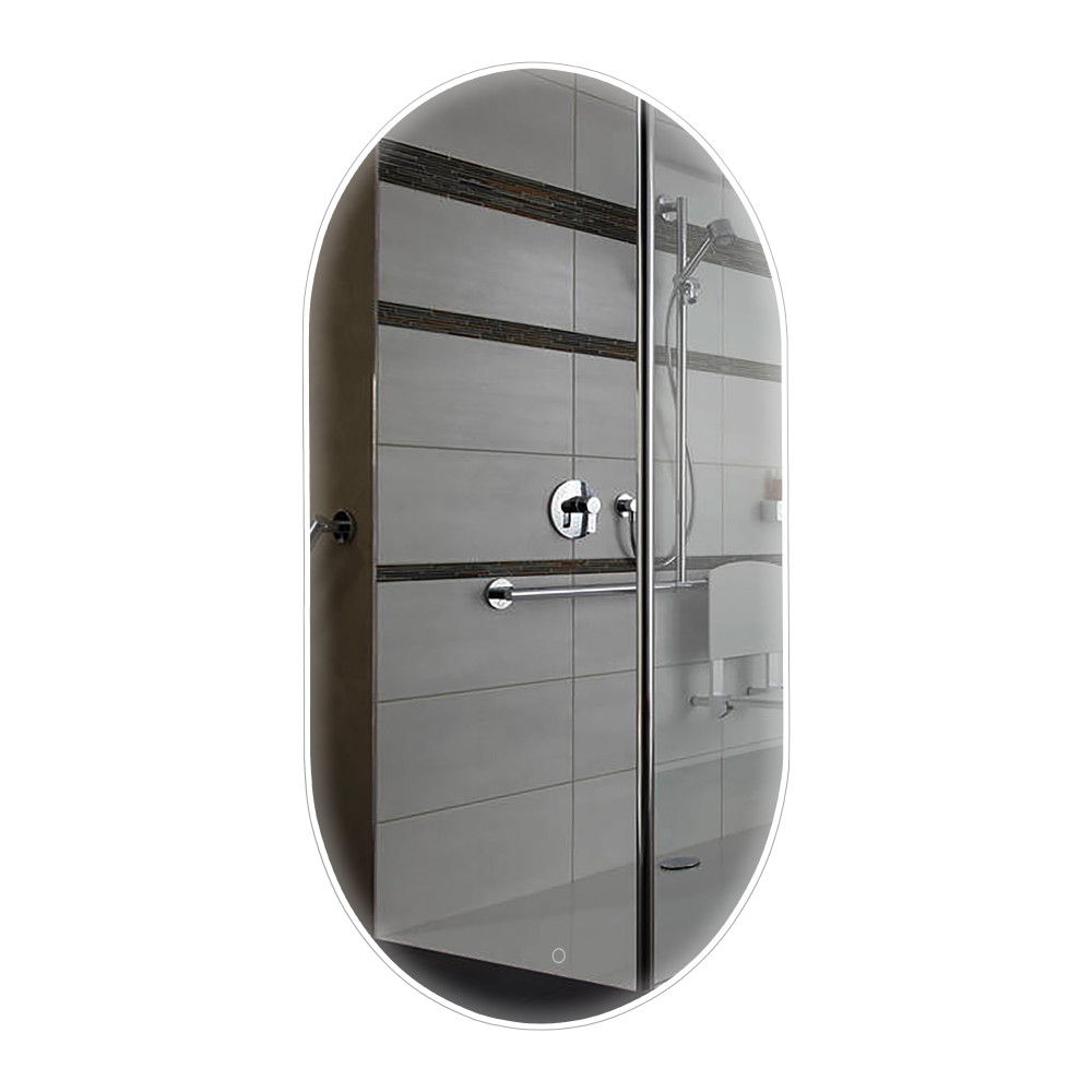 Дзеркало Solar 70x120 см UNI sensor з підсвіткою овальне