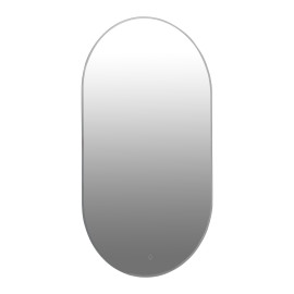 Дзеркало Solar 70x120 см UNI sensor з підсвіткою овальне