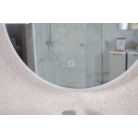 Дзеркало Solar 70x120 см UNI sensor з підсвіткою овальне