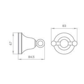 Гачок подвійний Вікторія
