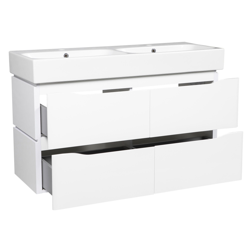 Меблі Венеція 120 см з умивальником Пінто консольна