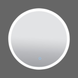 Дзеркало Лоренцо white D-70, сенсор, підсвітка