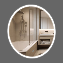 Дзеркало Лоренцо white D-100, сенсор, підсвітка