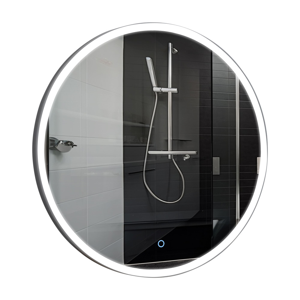 Дзеркало Лоренцо black D-100, сенсор, підсвітка