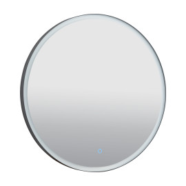 Дзеркало Лоренцо black D-100, сенсор, підсвітка