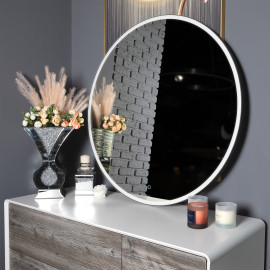 Дзеркало Лоренцо black D-100, сенсор, підсвітка