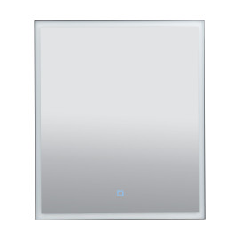 Дзеркало Люче black 60x70, сенсор, підсвітка
