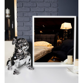 Дзеркало Люче black 60x70, сенсор, підсвітка