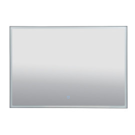 Дзеркало Люче black 100x70, сенсор, підсвітка