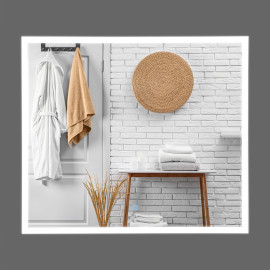 Дзеркало Люче white 80x70, сенсор, підсвітка