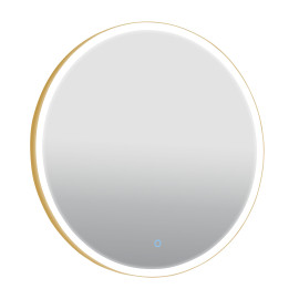 Дзеркало "Lorenzo" gold D-70 sensor з підсвіткою