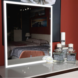 Дзеркало Люче gold 80x70, сенсор, підсвітка