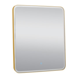 Дзеркало Донато gold 60х70, сенсор, підсвітка