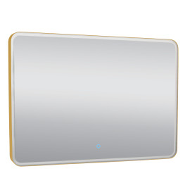 Дзеркало Донато gold 100х70, сенсор, підсвітка