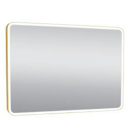 Дзеркало Донато gold 100х70, сенсор, підсвітка