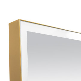 Дзеркало Люче gold 60x70, сенсор, підсвітка