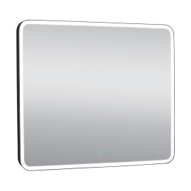 Дзеркало Донато black 80х70, сенсор, підсвітка