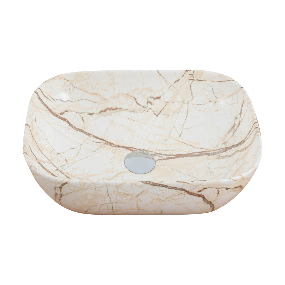 Умивальник Calypso Marble Beige Gloss