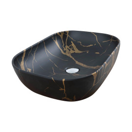 Умивальник Venus Dark Curve Marble