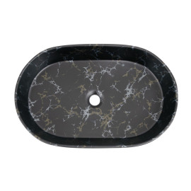 Умивальник Venus Dark Oval Marble