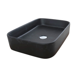 Умивальник Venus Dark Rectangle Marble