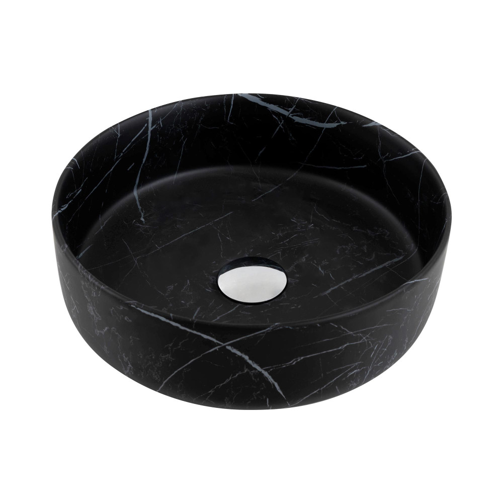 Умивальник Venus Dark Round Marble