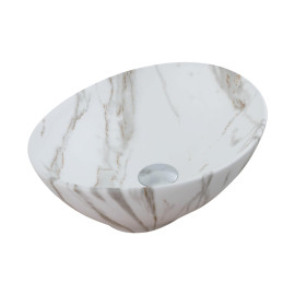 Умивальник Venus Light Round Marble