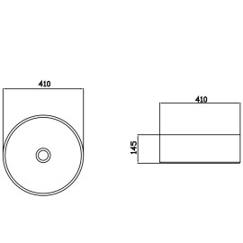 Умивальник Myrina Mirror