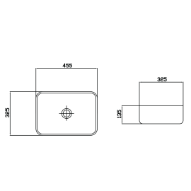 Умивальник Delos Line Curve