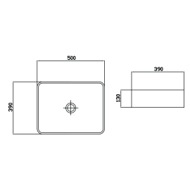 Умивальник Calypso Marble Gloss