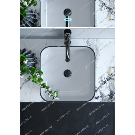 Умивальник Delos Line Square