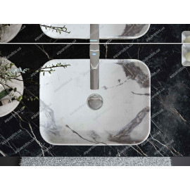 Умивальник Calypso Marble Dark Gloss