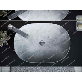 Умивальник Venus Grey Oval Marble